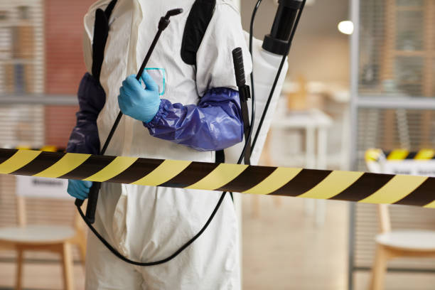 Professional Biohazard Cleanup technician working in Rosenhayn, NJ